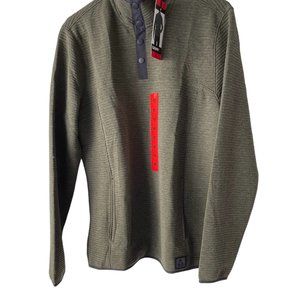 Men's Pullover, Brand-Gerry, Size-M, Color-Olive Green, NWT